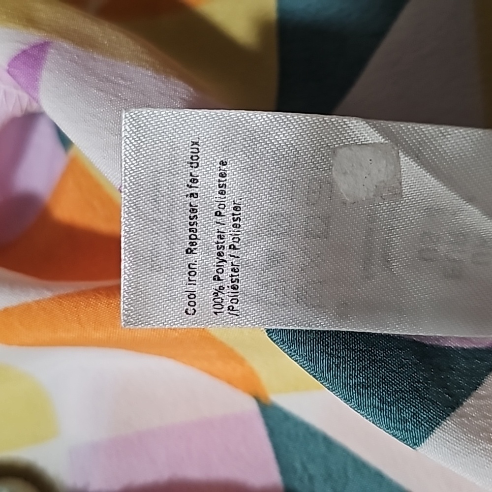 River Island Peace & Heart Print Button Down Dress Size 4 - Picture 9 of 9